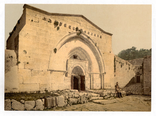 A picture of Tomb of the Virgin, and Cave of Agony, Jerusalem, Holy Land