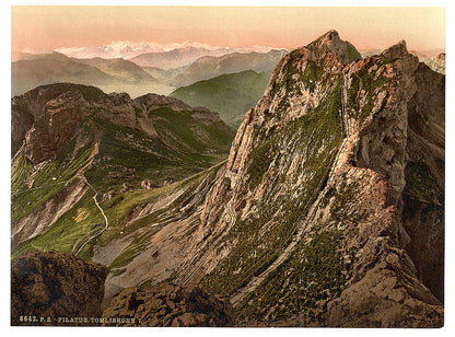 A picture of Tomlishorn, I. and  Oberland Alps, Pilatus, Switzerland