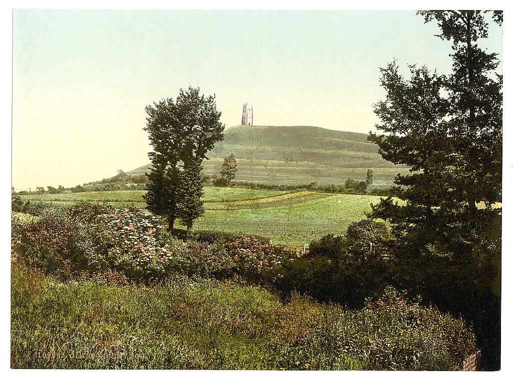 A picture of Tor Hill, Glastonbury, England