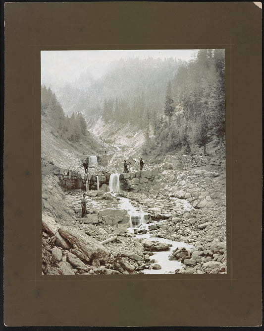 A picture of Torrent à sec aux Grisons. 3 / Wildbach-Verbauung Graubünden 3