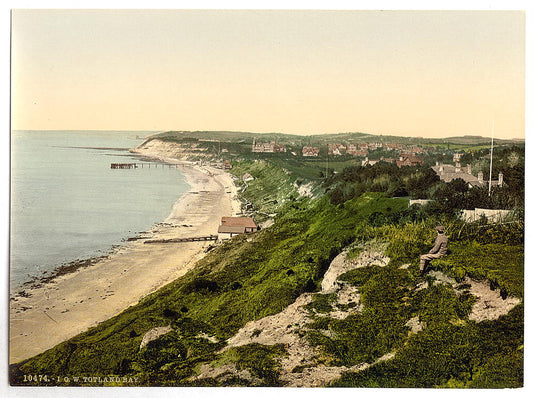 A picture of Totland Bay, Isle of Wight, England