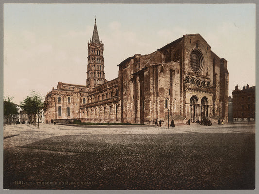 A picture of Toulouse. Eglise St. Sernin