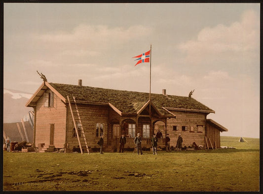 A picture of Tourist's house, Spitzbergen, Norway