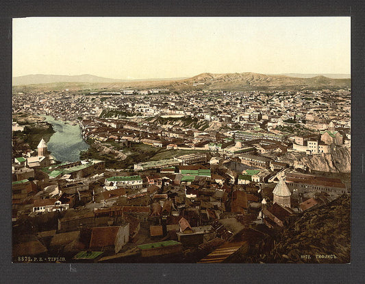 A picture of Towards the Megectski Castle, Tiflis, Tbilisi, Georgia