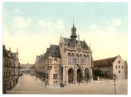 A picture of Town hall, Erfurt, Thuringia, Germany