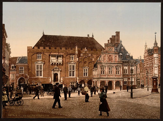 A picture of Town hall, Haarlem, Holland