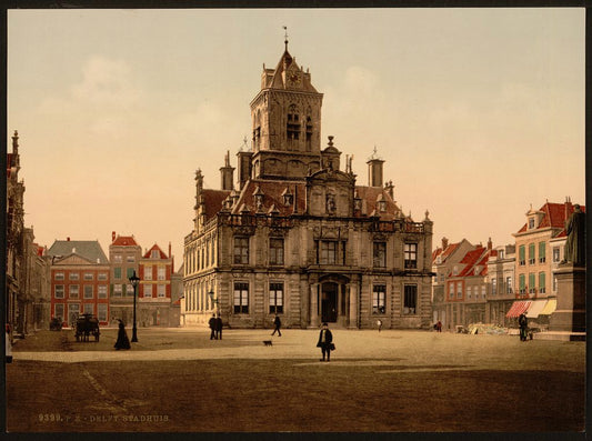 A picture of Town hall (Stadthuis), Delft, Holland