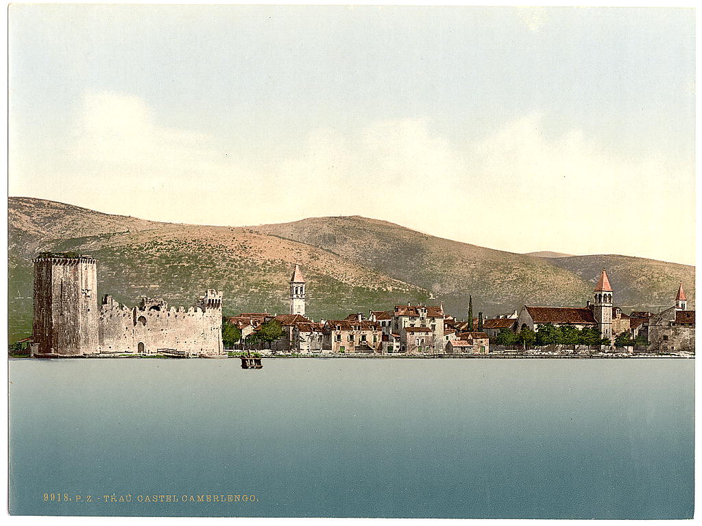 A picture of Traû, Camerlengo Castle, Dalmatia, Austro-Hungary