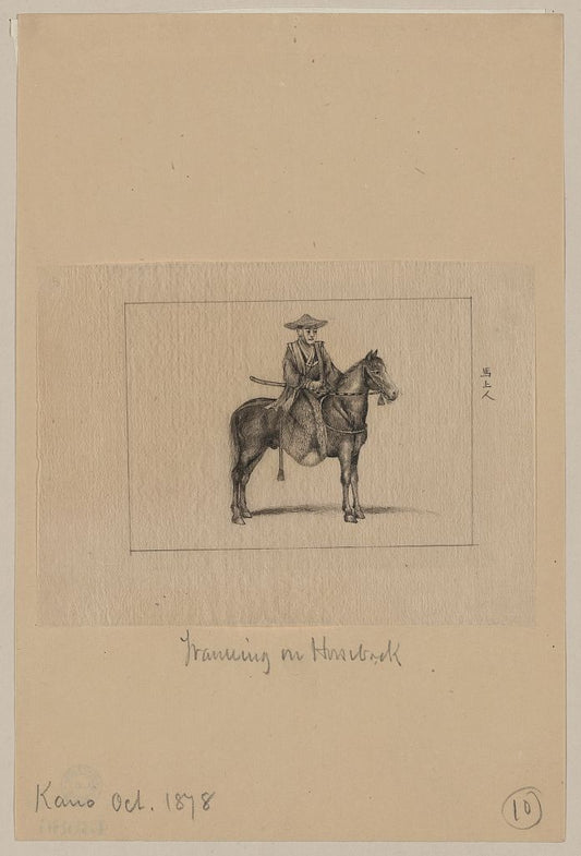 A picture of Traveling on horseback