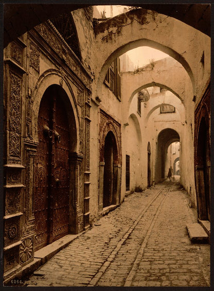 A picture of Tresure Street, Tunis, Tunisia