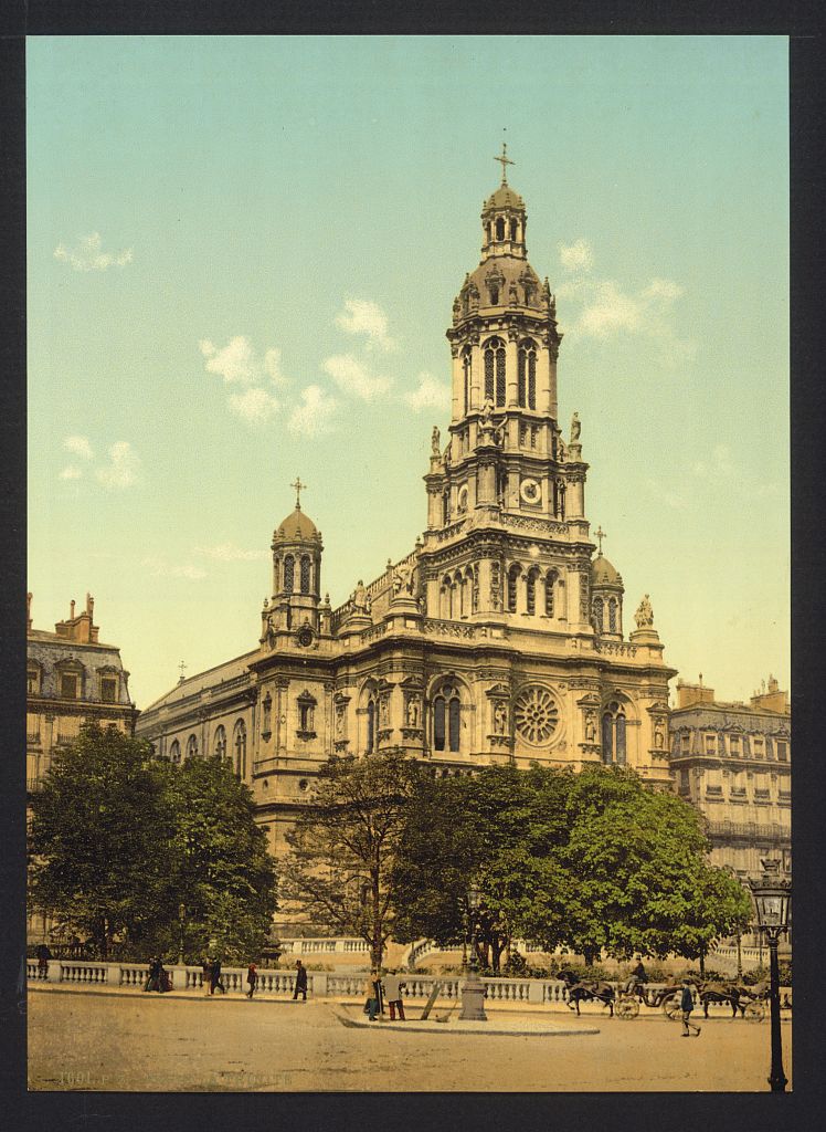 A picture of Trinity Church, Paris, France