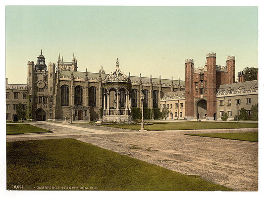 A picture of Trinity College, Cambridge, England