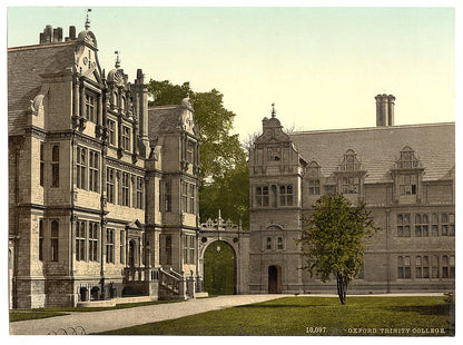 A picture of Trinity College, Oxford, England