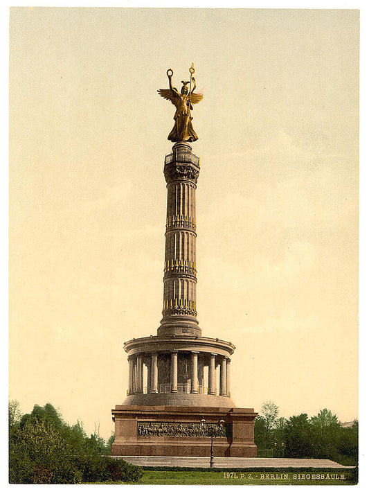 A picture of Triumphal Column, Berlin, Germany