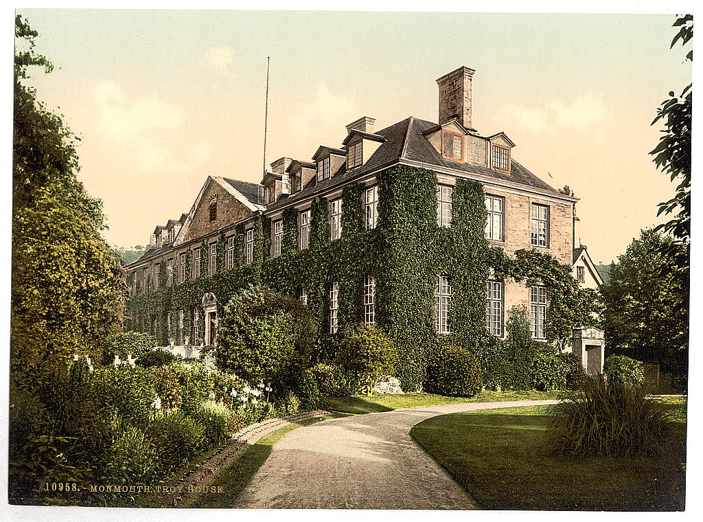 A picture of Troy House, Monmouth, Wales