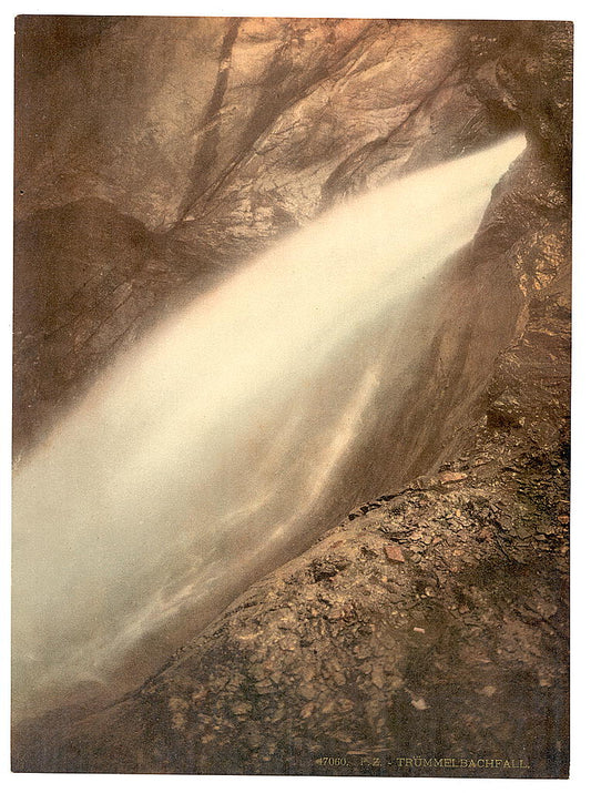 A picture of Trümmelbach Fall, Bernese Oberland, Switzerland