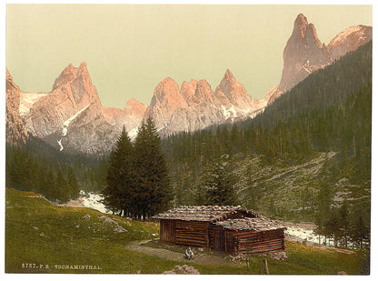 A picture of Tschaminthal (i.e., Tschamintal), Tyrol, Austro-Hungary