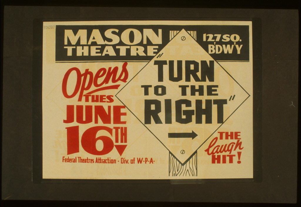 A picture of "Turn to the right" The laugh hit!