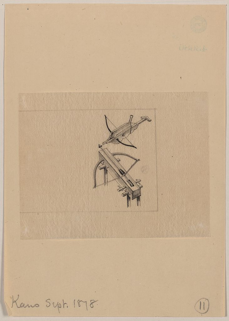 A picture of Two crossbow designs