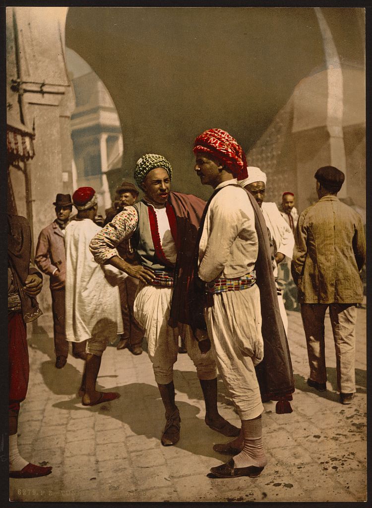 A picture of Types of Arabs, Tunis, Tunisia