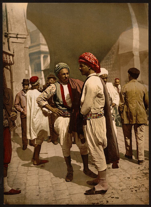 A picture of Types of Arabs, Tunis, Tunisia