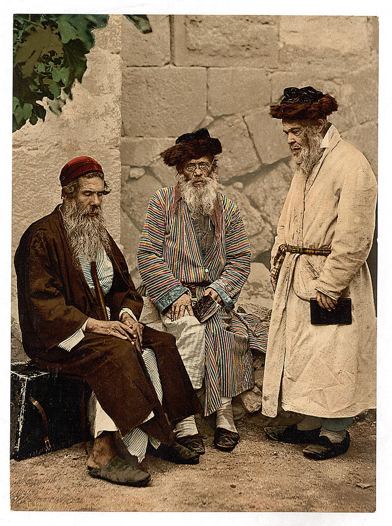 A picture of Types of Jews in Jerusalem, Holy Land