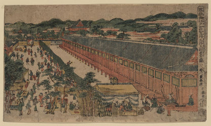 A picture of Ukie on edo fukagawa sanjūsangendō no zu
