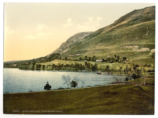 A picture of Ullswater, Howtown bay, Lake District, England