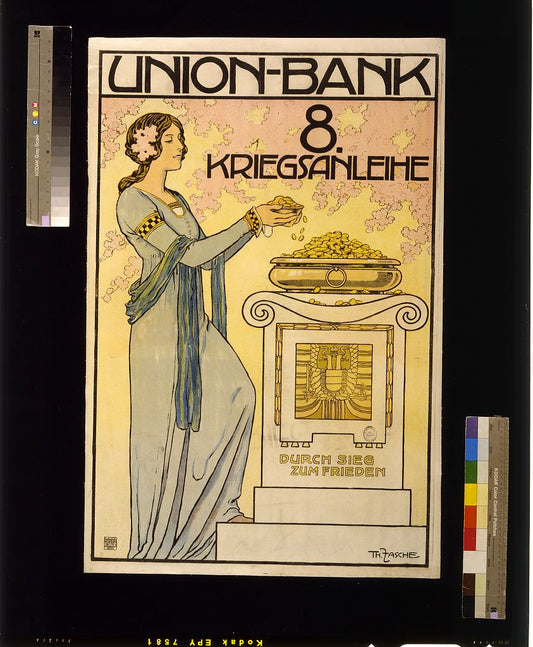 A picture of Union-bank, 8. Kriegsanleihe; durch Sieg zum Frieden