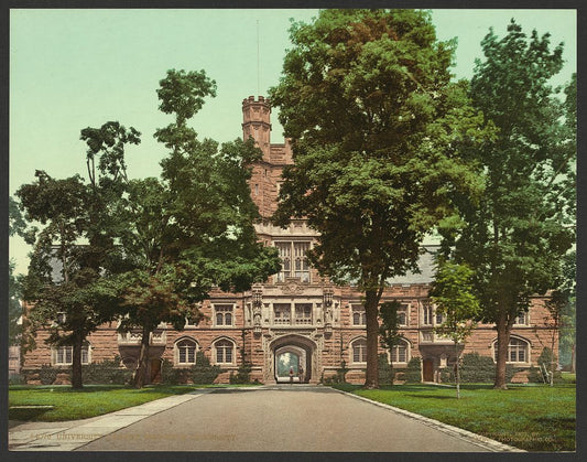 A picture of University Library, Princeton University