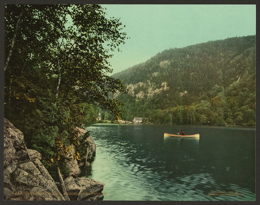 A picture of Upper Cascade Lake, Adirondack Mountains