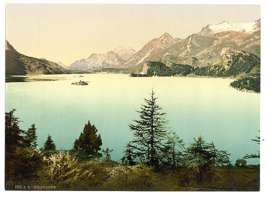 A picture of Upper Engadine, Lake Sils, Grisons, Switzerland