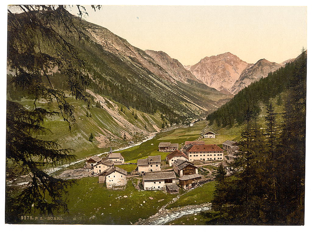 A picture of Upper Engadine, Scarl, Grisons, Switzerland