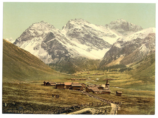 A picture of Upper Engadine, Sertigthal, Grisons, Switzerland