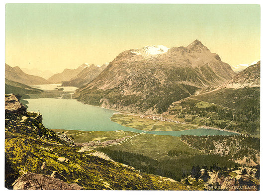 A picture of Upper Engadine, Silvaplana, IV., Grisons, Switzerland