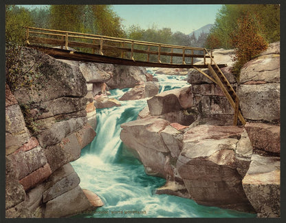 A picture of Upper Falls of the Ammonoosuc, White Mountains