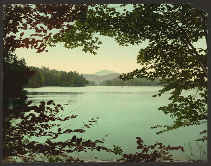 A picture of Upper Loon Lake, Adirondack Mountains