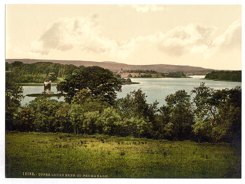 A picture of Upper Lough Erne. County Fermanagh, Ireland