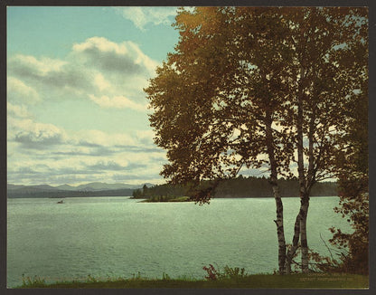 A picture of Upper Saranac Lake, Adirondack Mountains