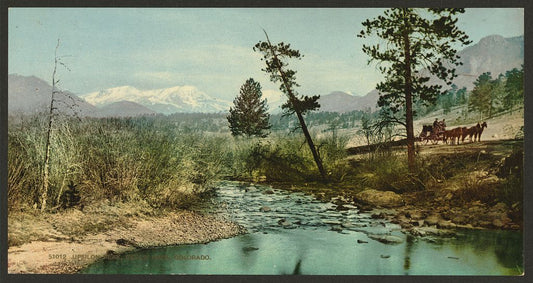 A picture of Upsilon Peak, Estes' Park, Colorado