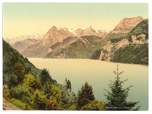 A picture of Urnersee and Urirotstock, Lake Lucerne, Switzerland