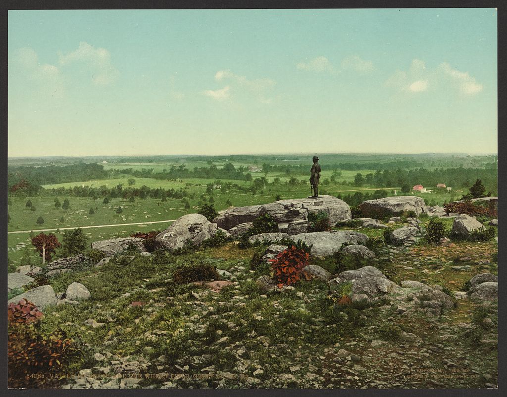 A picture of Valley of Death and the wheat field, Gettysburg, PA