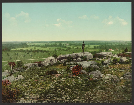 A picture of Valley of Death and the wheat field, Gettysburg, PA