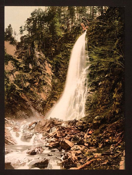 A picture of Valley of Lys and Cascade de Cocur, Luchon, Pyrenees, France