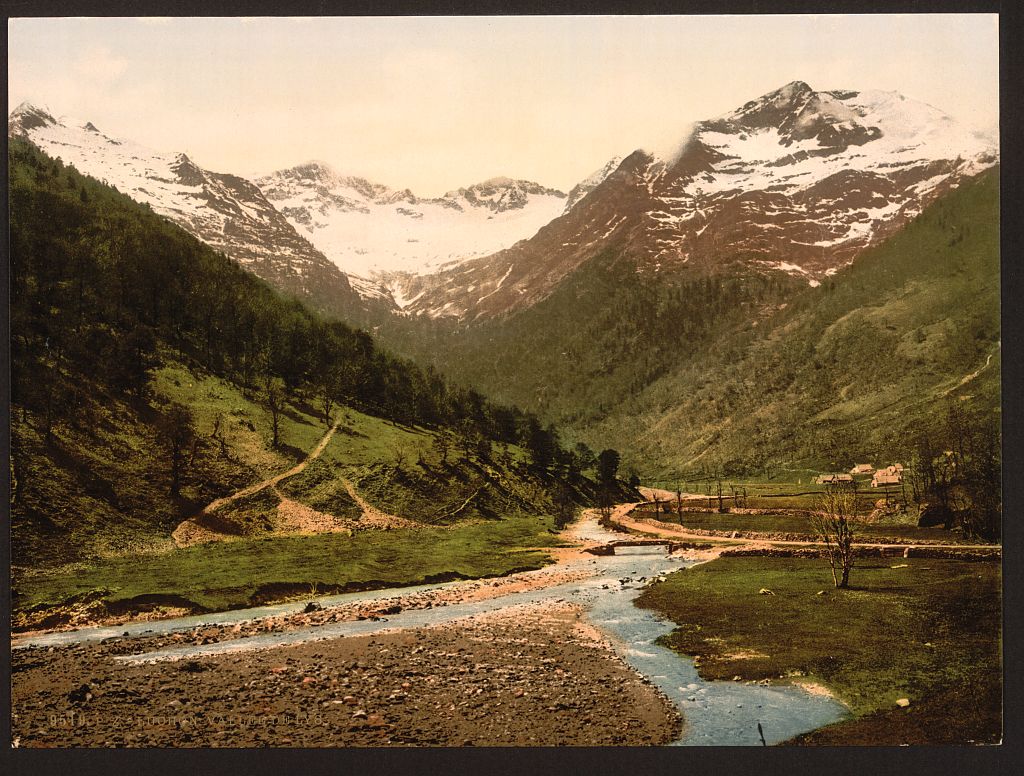 A picture of Valley of Lys, Luchon, Pyrenees, France