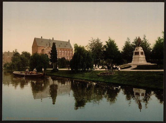 A picture of "Van der Werf" Park, Leyden, (i.e., Leiden) Holland