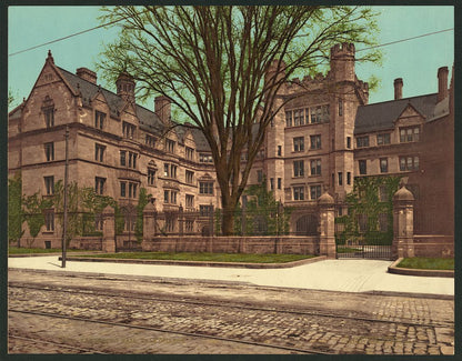 A picture of Vanderbilt Hall, Yale College