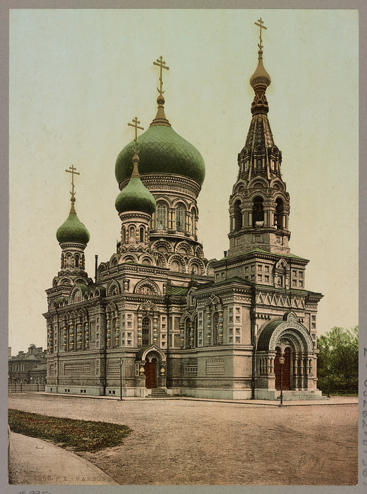 A picture of Varsovie. Eglise Russe. Warszawa. C.P. Iew Prawoslawna.