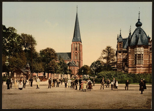 A picture of Velper Square, Arnhem, Holland