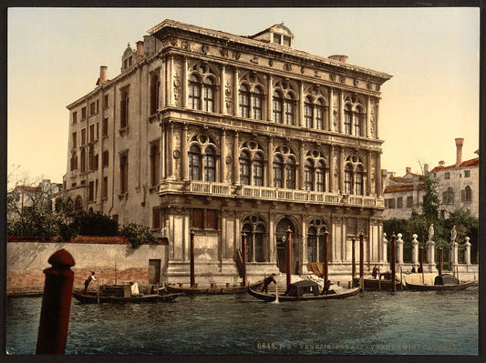 A picture of Vendramin Calergi Palace, Venice, Italy